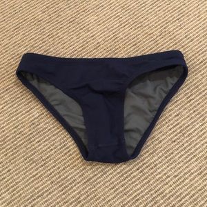 Navy blue jolyn bikini bottoms